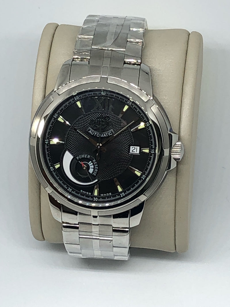 Enicar 英納格 黑色錶盤機械男士錶 3168-50-325ACPB