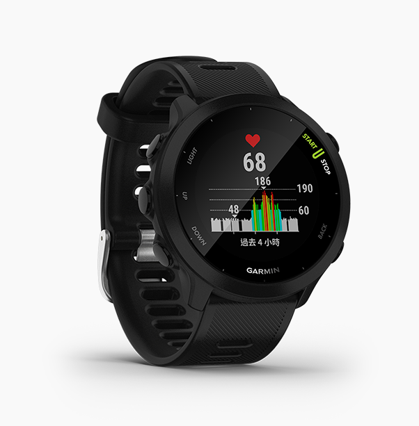 Garmin 佳明 Forerunner 55 繁體中文版 ( 黑色) 010-02562-20