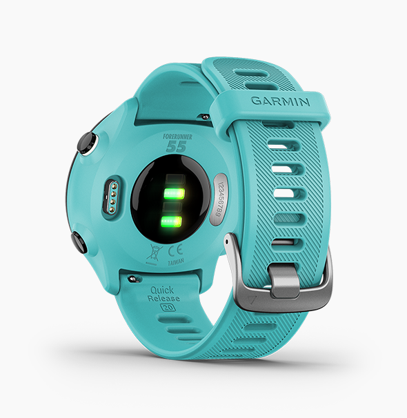 Garmin 佳明 Forerunner 55 繁體中文版 (湖水藍) 010-02562-22