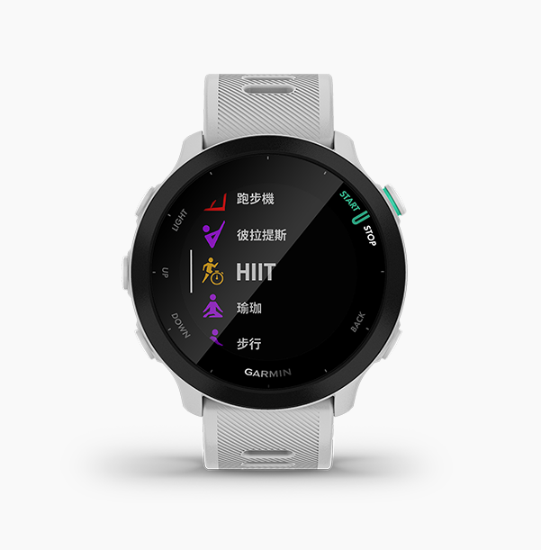 Garmin 佳明 Forerunner 55 繁體中文版 ( 白色) 010-02562-21