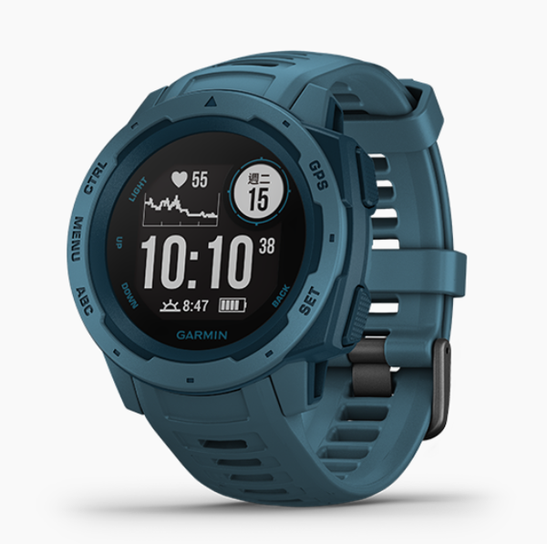 Garmin 佳明 Instinct Lakeside 中文版 (湖濱藍色) 010-02064-55