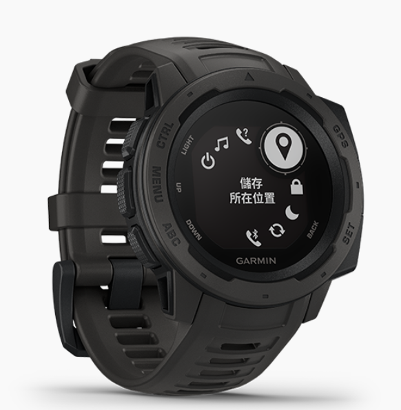 GARMIN 佳明 Instinct Monterra Gray 中文版 (石墨灰色) 010-02064-15