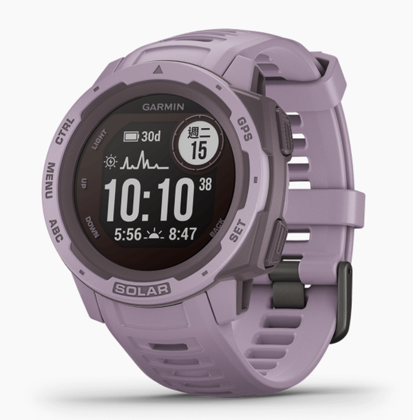 Garmin 佳明 Instinct Solar 繁體中文版 (紫色)  010-02293-42