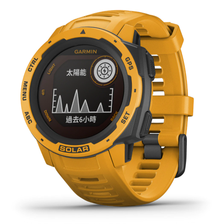 Garmin 佳明 Instinct Solar 繁體中文版 (橙色)  010-02293-68