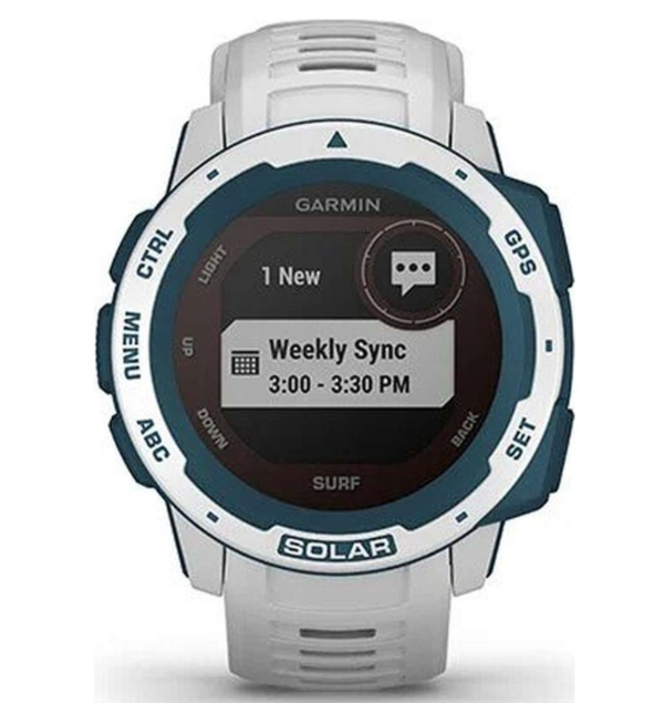 Garmin 佳明 Instinct Solar Surf White 繁體中文版 (浪花白)  010-02293-62