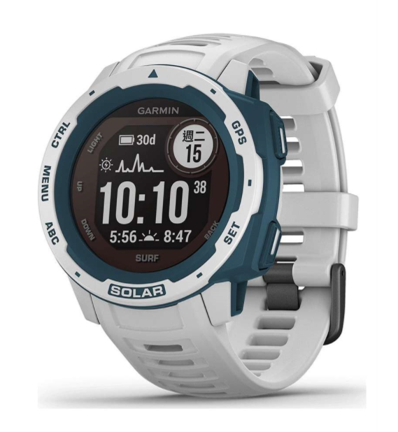 Garmin 佳明 Instinct Solar Surf White 繁體中文版 (浪花白)  010-02293-62