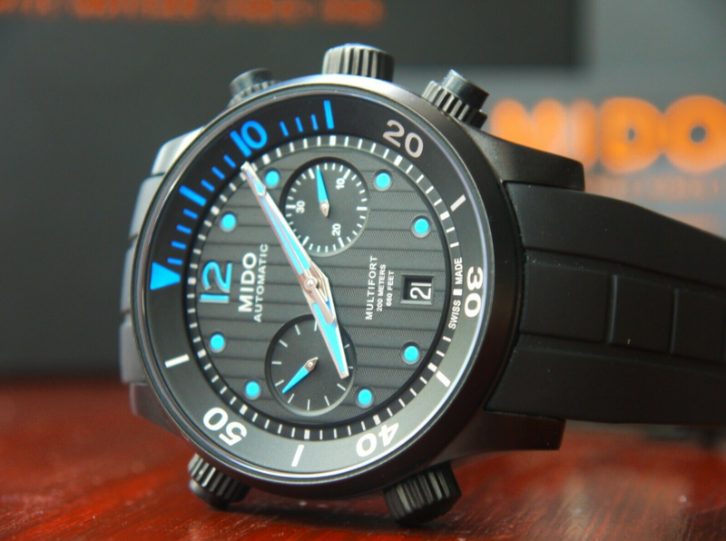 Mido 美度表 潛水機械男裝手錶 M0059143705000